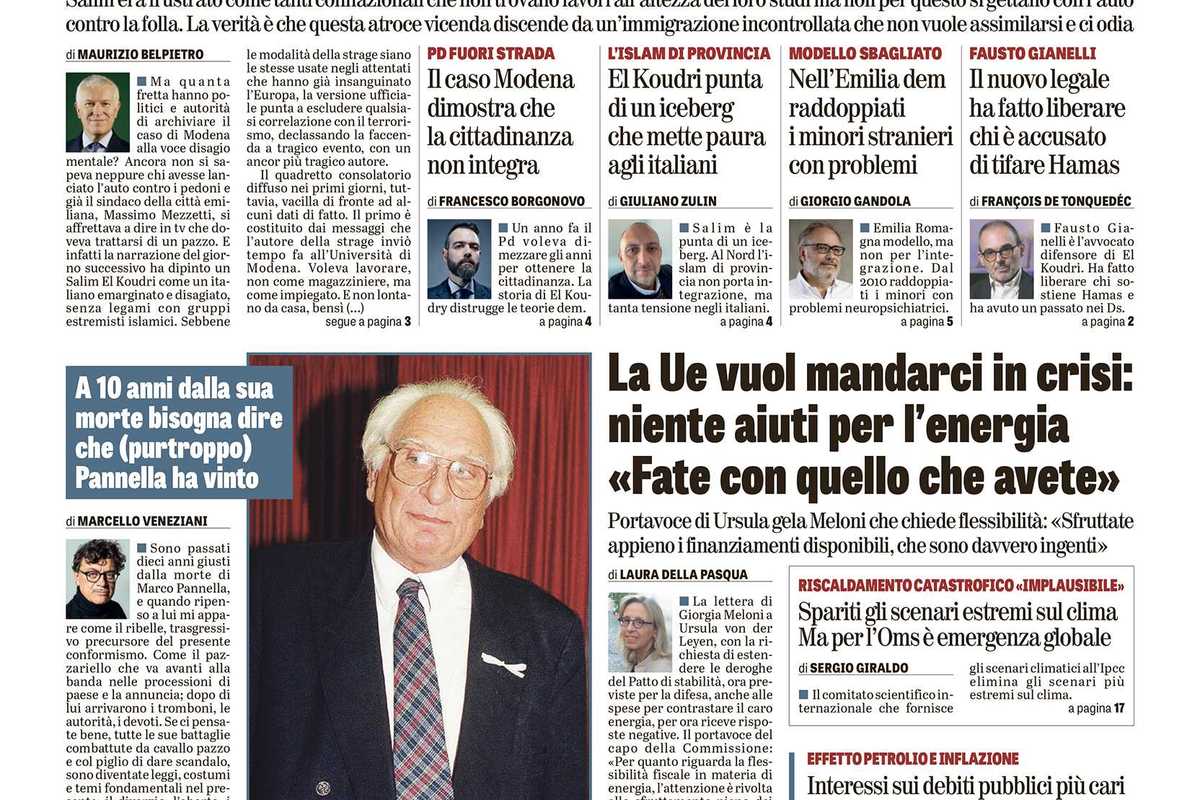 Oggi in edicola