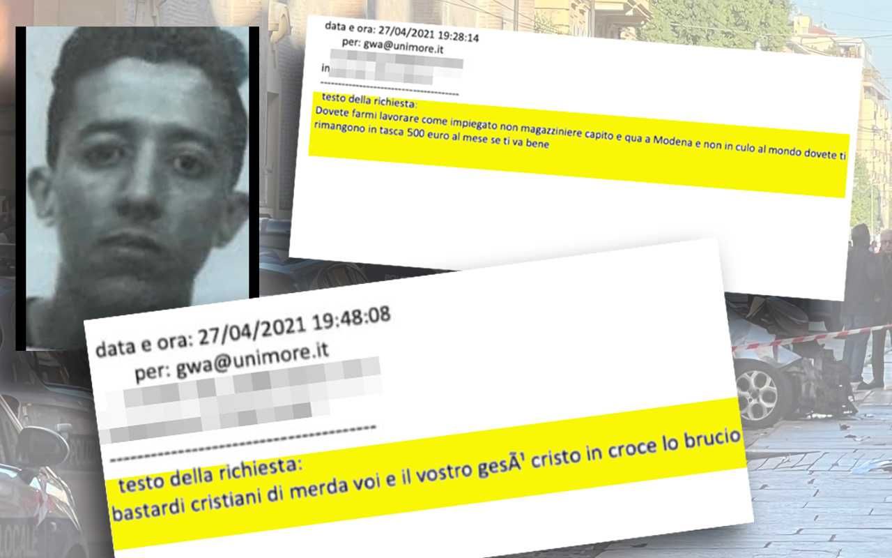 El Koudri tenta l’infermità mentale. Insulta i cristiani, ora vuole la Bibbia