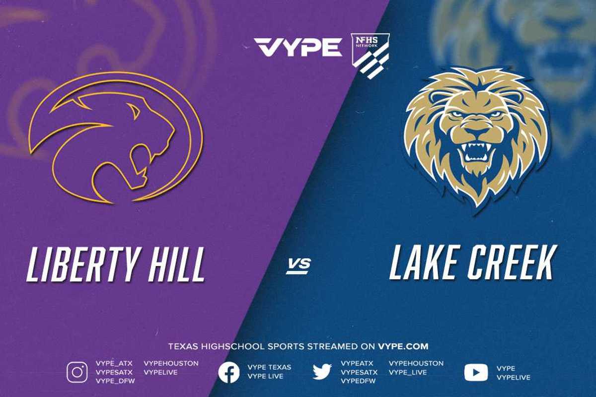 5PM | NFHS – 5A D2 Softball State Semifinal Game 2: Liberty Hill vs. Lake Creek