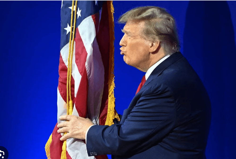As Midterm Polls Signal Blue Tsunami, GOP Is Frantically Waving The Flag