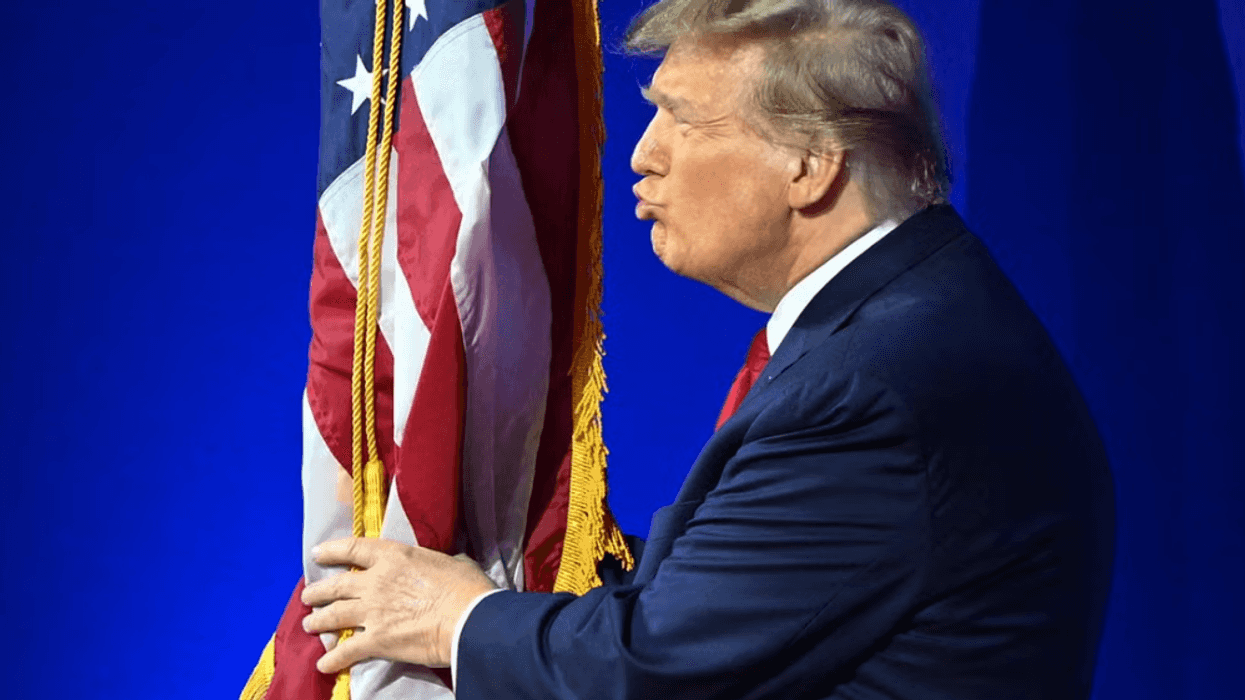 As Midterm Polls Signal Blue Tsunami, GOP Is Frantically Waving The Flag