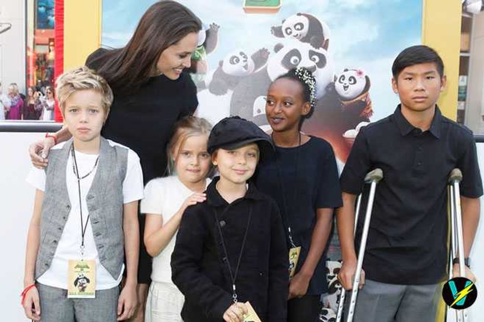 Angelina Jolie Hopes Her Kids Don't Take Up Acting Too Soon