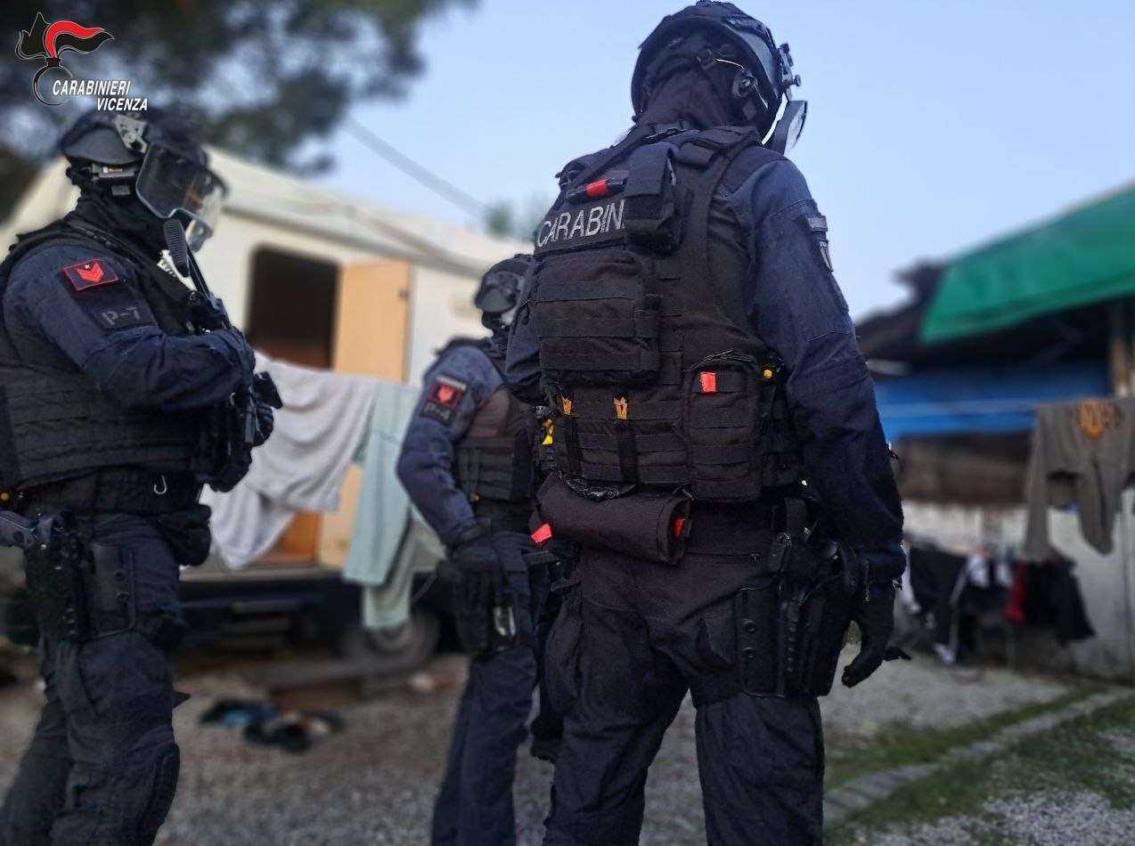 Banda criminale Sinti sgominata tra Vicenza e Pisa