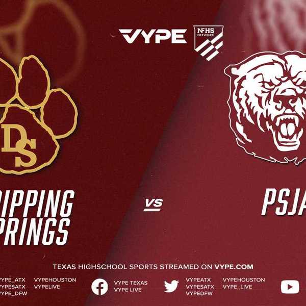 4PM | NFHS – 6A D2 Baseball Reg. IV Final Game 2: Dripping Springs vs. PSJA