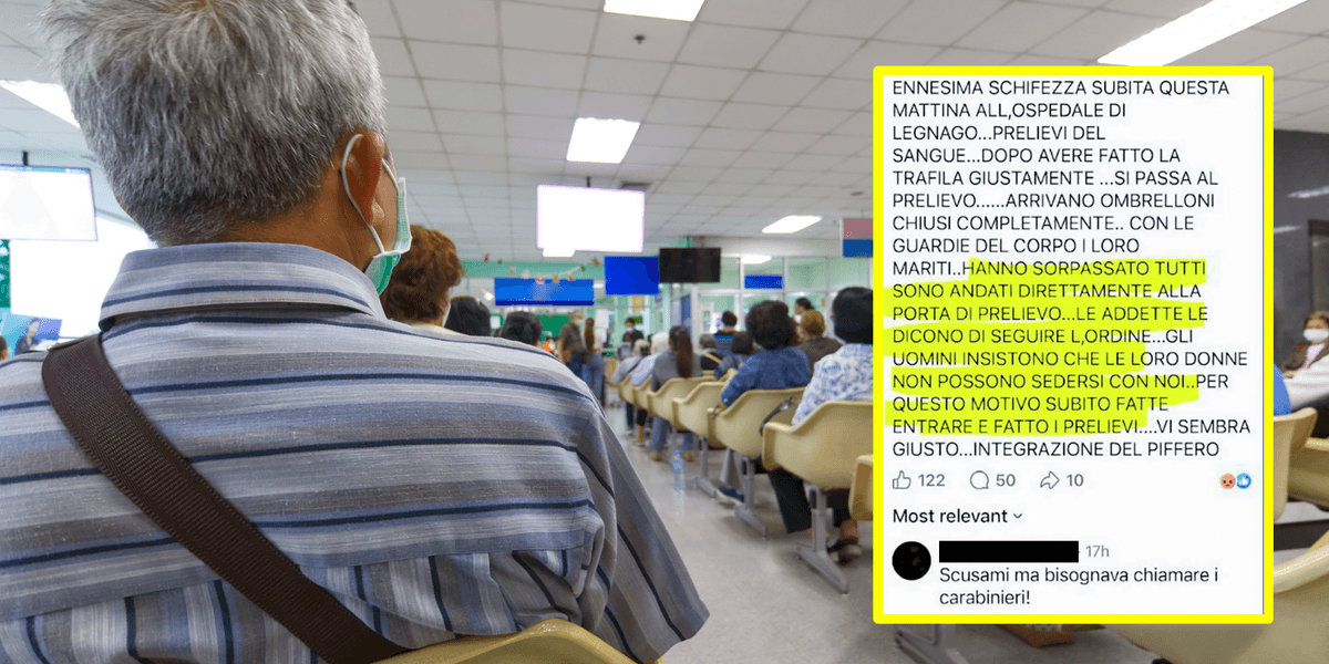 all8217ospedale prima le islamiche che non si integrano in sala d8217attesa da Laverita.info all8217ospedale prima le islamiche che non si integrano in sala d8217attesa