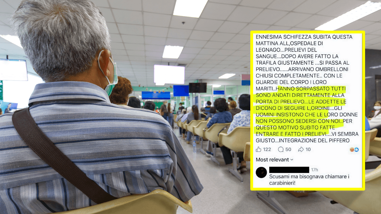 «All’ospedale prima le islamiche che non si integrano in sala d’attesa»