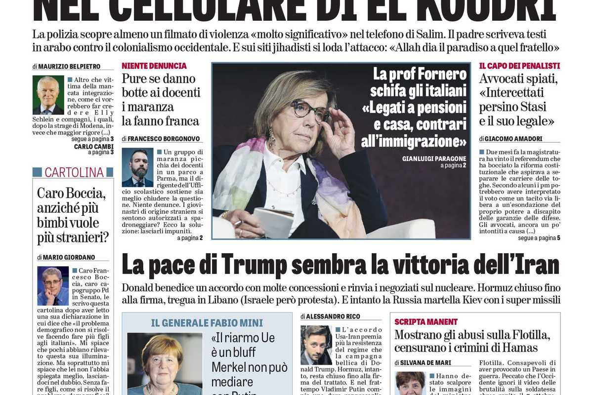 Oggi in edicola