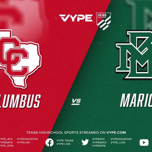 5PM | NFHS – 3A D1 Baseball Area Game 2 - Columbus vs. Marion
