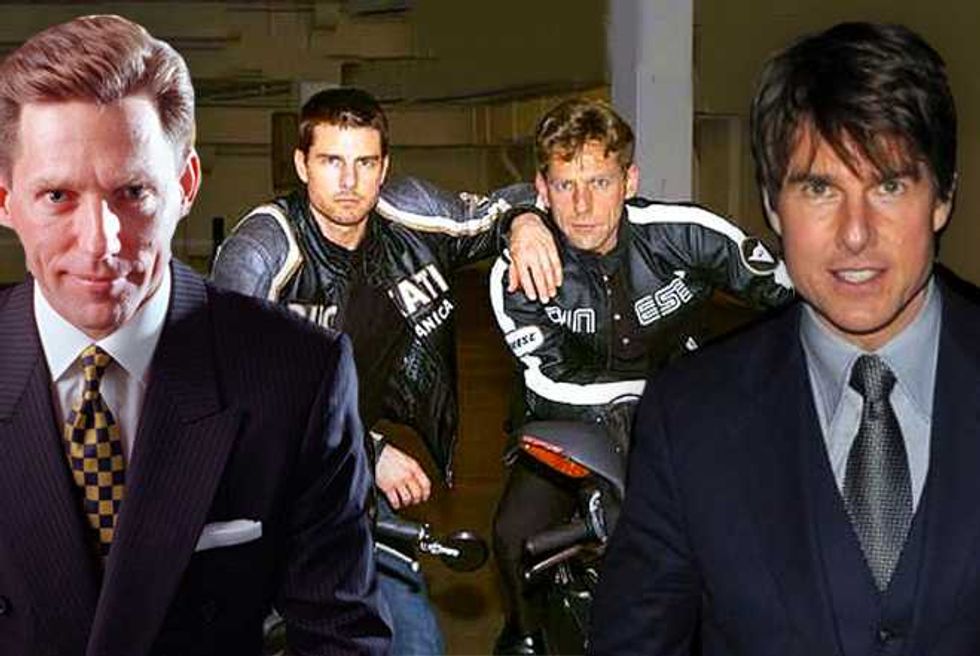 Tom Cruise and David Miscavige’s Super Creepy Scientology Bromance