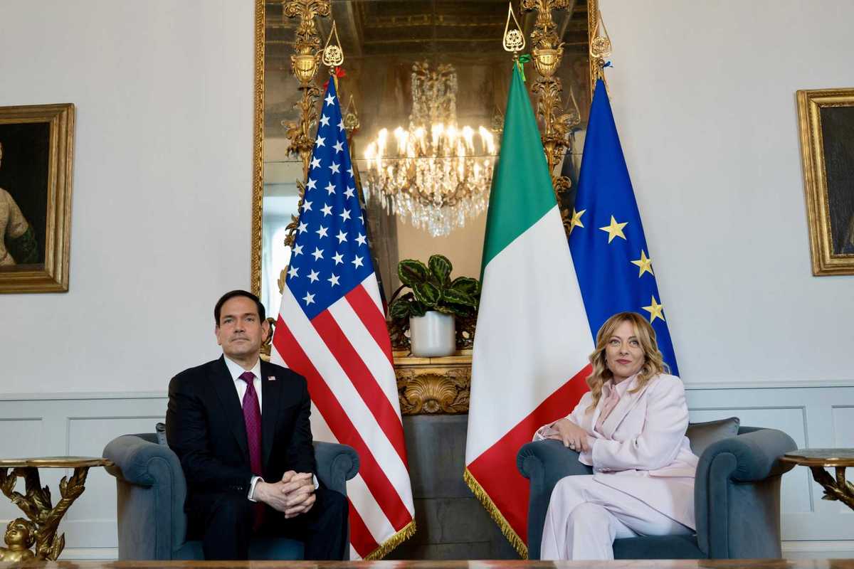 La Meloni tiene il punto con Rubio: «Dialogo franco, interessi diversi»