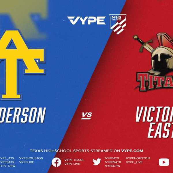 3PM | NFHS – 5A D1 Baseball Area Game 3: Anderson vs. Victoria East
