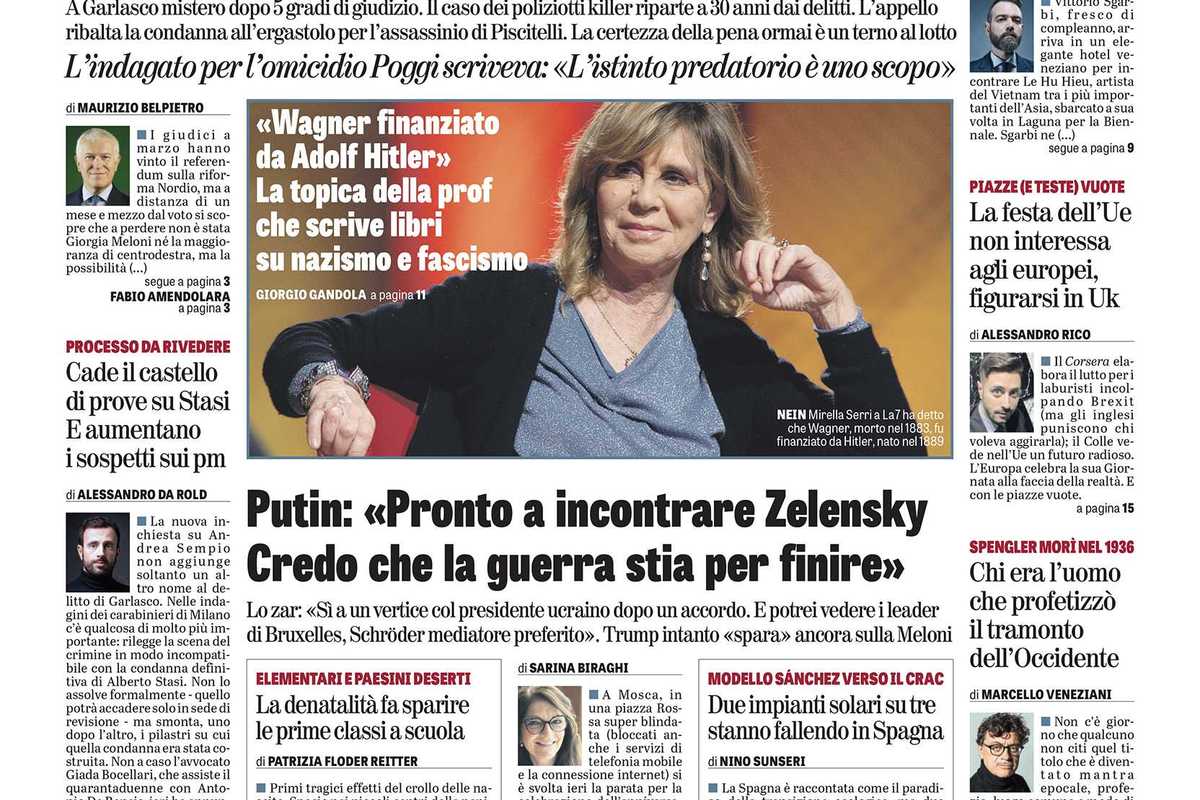 Oggi in edicola