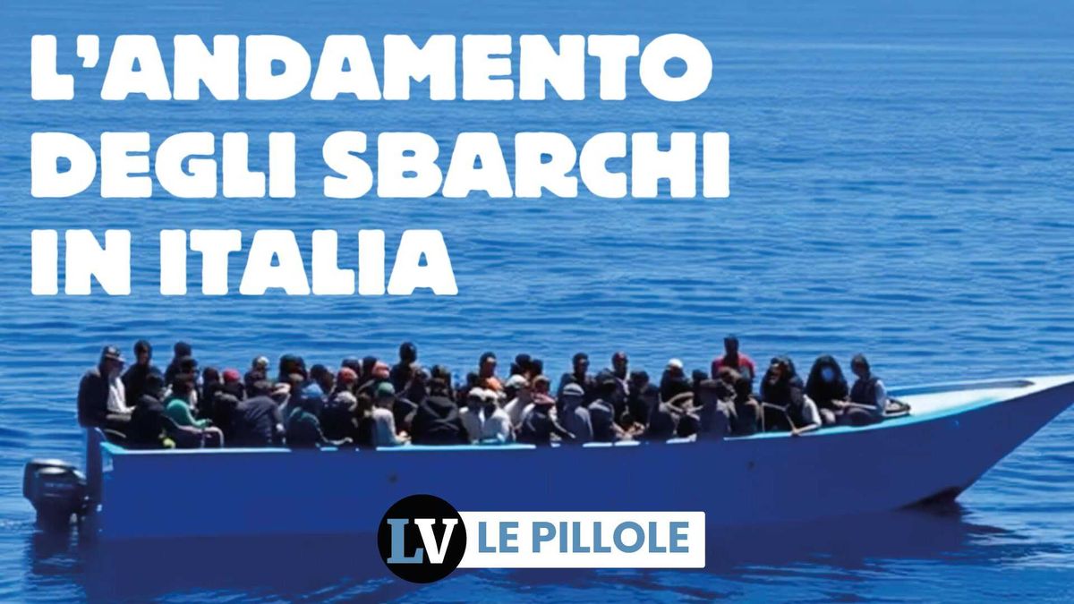 L’andamento degli sbarchi in Italia