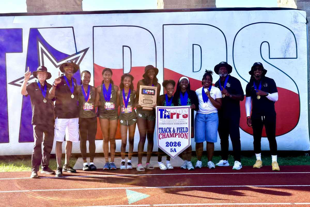 GOLD RUSH: 2026 TAPPS Track & Field State Meet Recap— FBCA, St. Agnes, St. Thomas, FW Christian Take It All