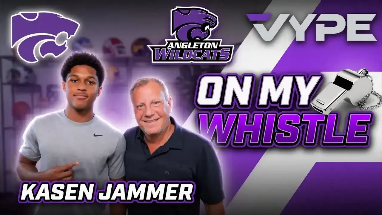 ON MY WHISTLE: Angleton's Kasen Jammer talks ball, recruiting, life on a NFL sideline