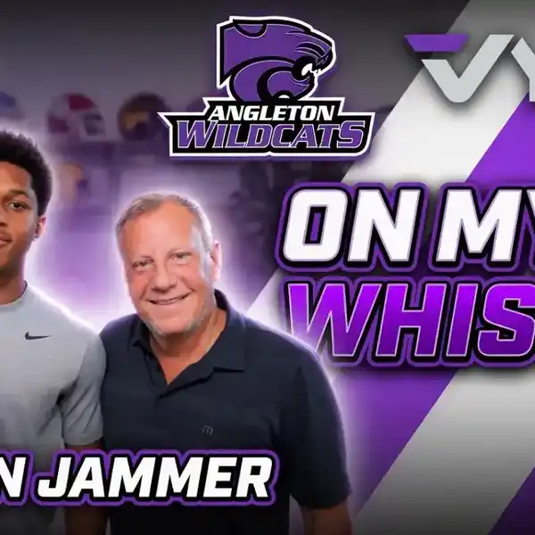 ON MY WHISTLE: Angleton's Kasen Jammer talks ball, recruiting, life on a NFL sideline