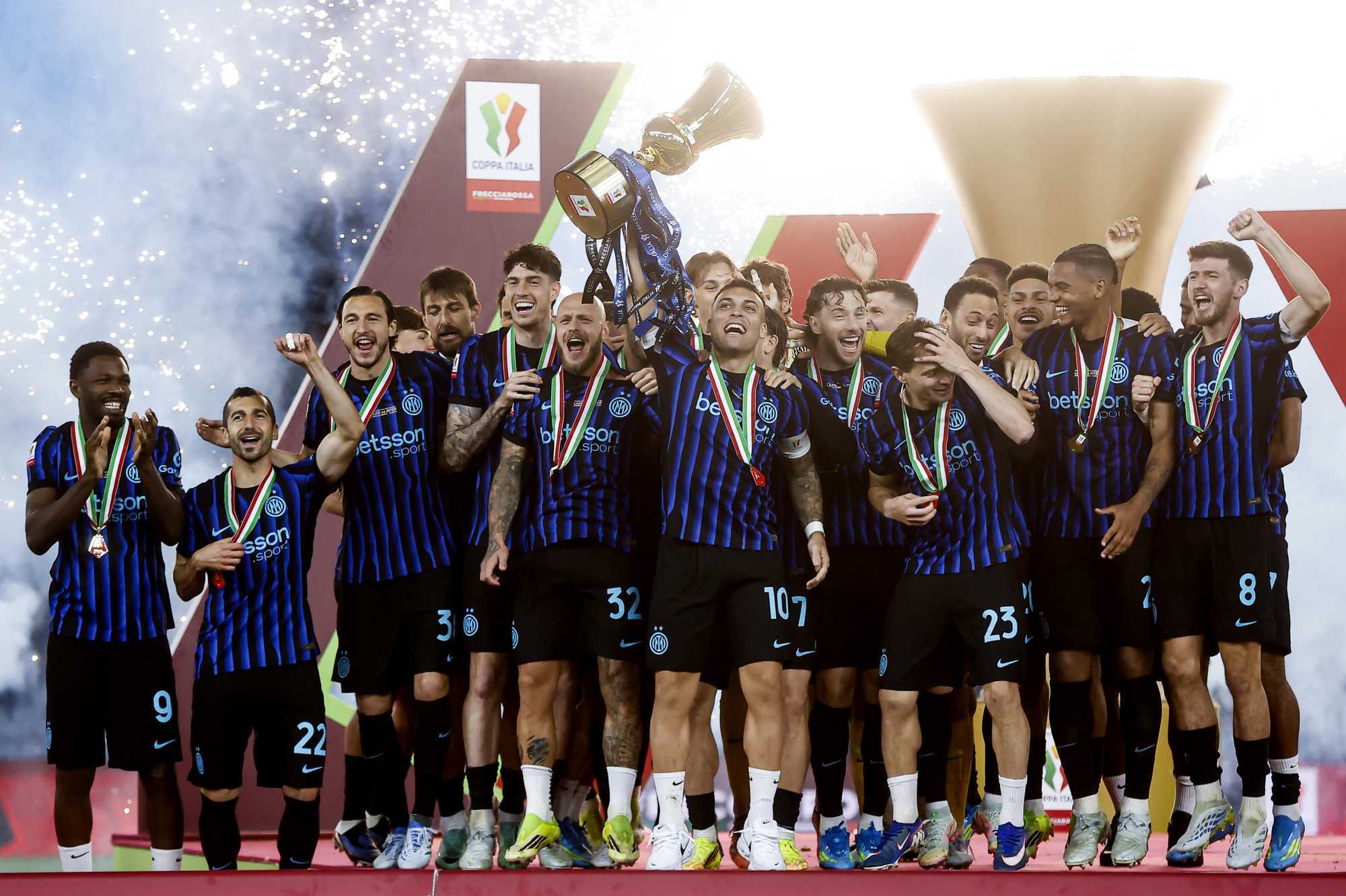 Inter padrona in Italia: 2-0 alla Lazio e decima Coppa Italia