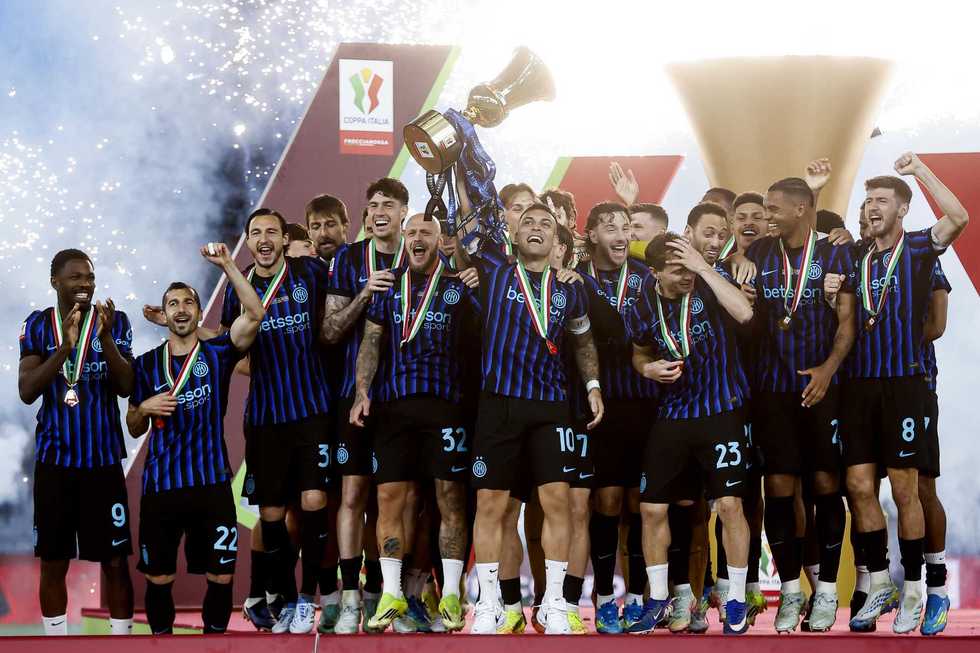 Inter padrona in Italia: 2-0 alla Lazio e decima Coppa Italia