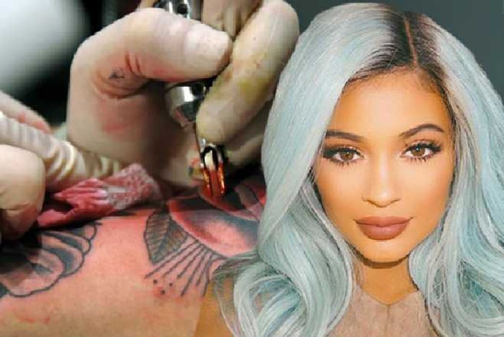 Kylie Jenner's Stalker Escaped, So She Got A Tattoo