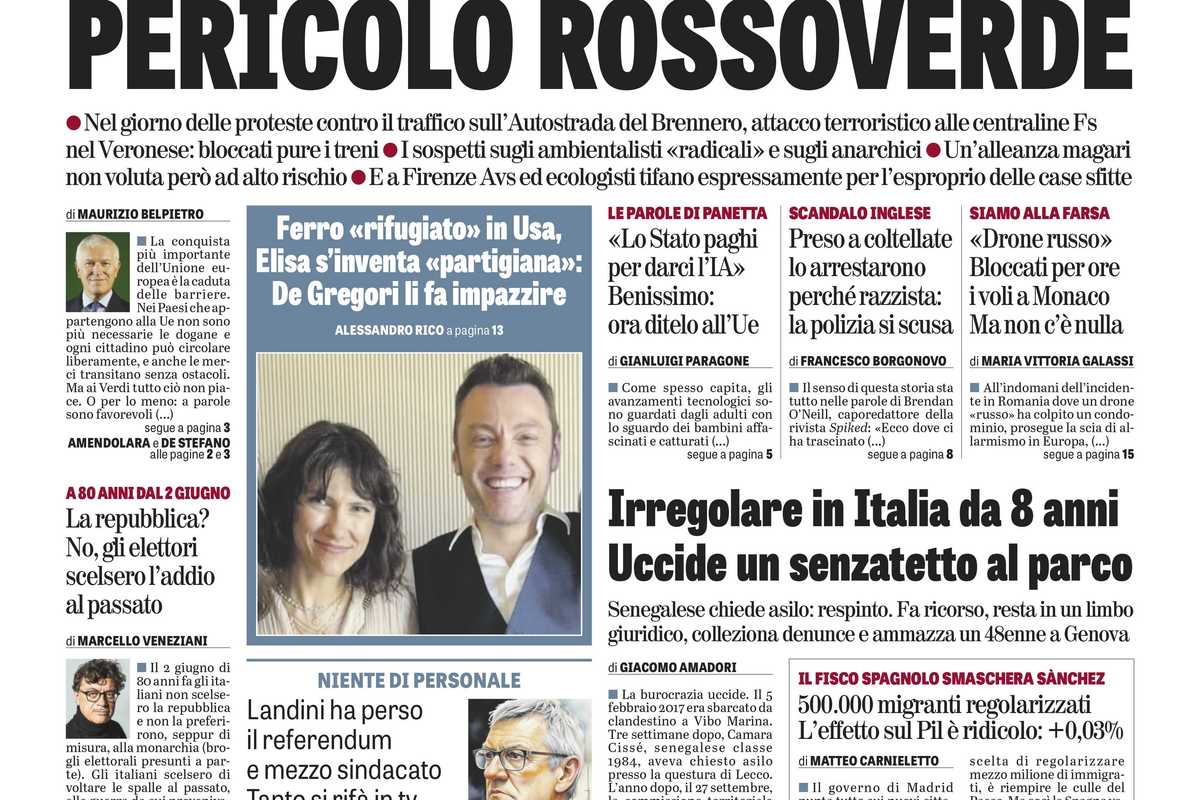 Oggi in edicola