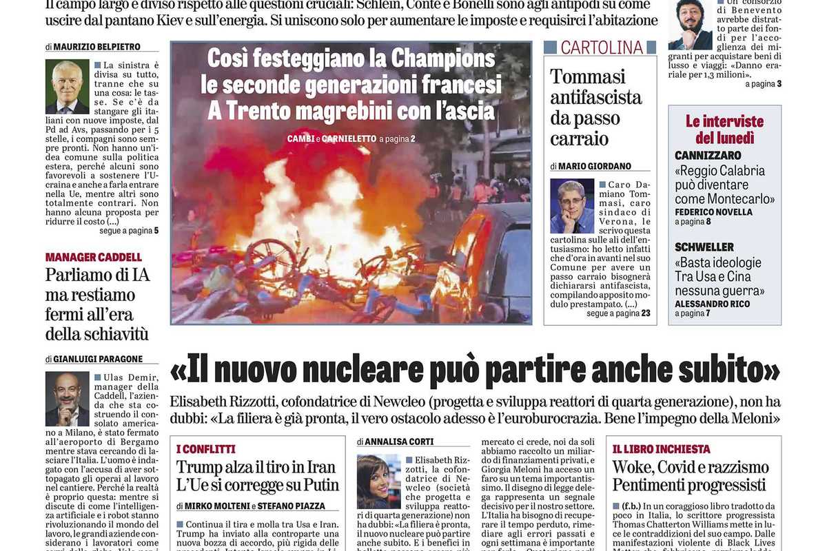 Oggi in edicola