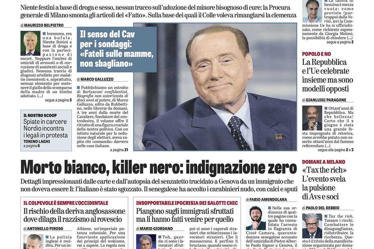 Oggi in edicola