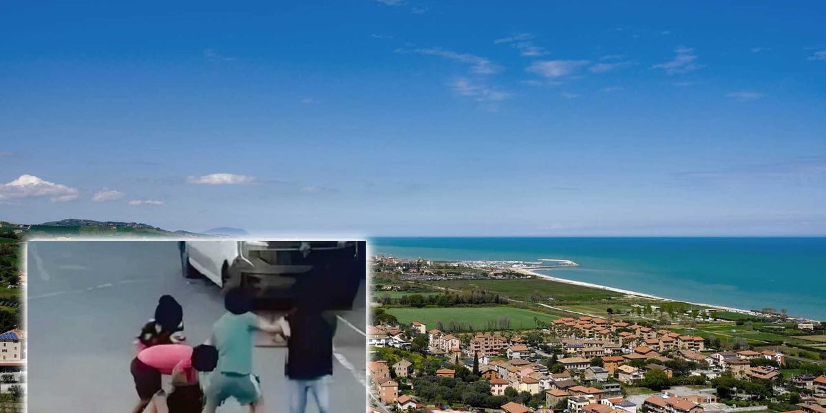 difende la figlia dai maranza molesti e viene massacrato a calci e pugni