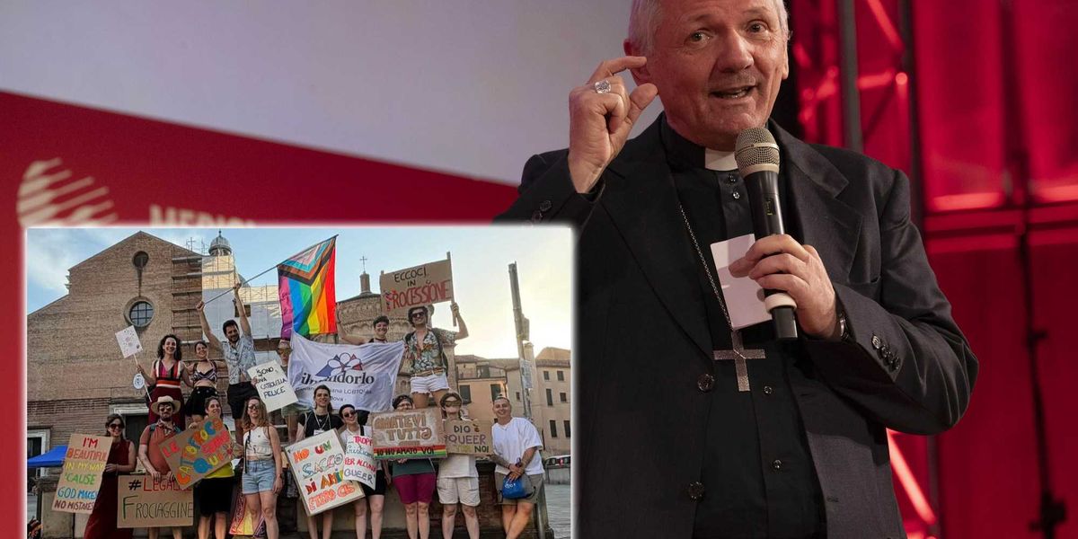 il vescovo che coccola i cattofroci umiliato dal cartello dio 232 queer da Laverita.info il vescovo che coccola i cattofroci umiliato dal cartello dio 232 queer