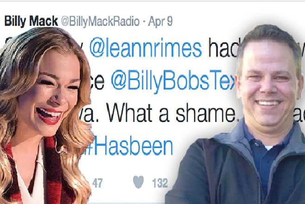 Billy Mack Slams ‘Diva Hasbeen’ LeAnn Rimes For 'Kardashian Attitude'