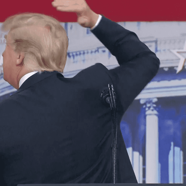 Trump bald spot