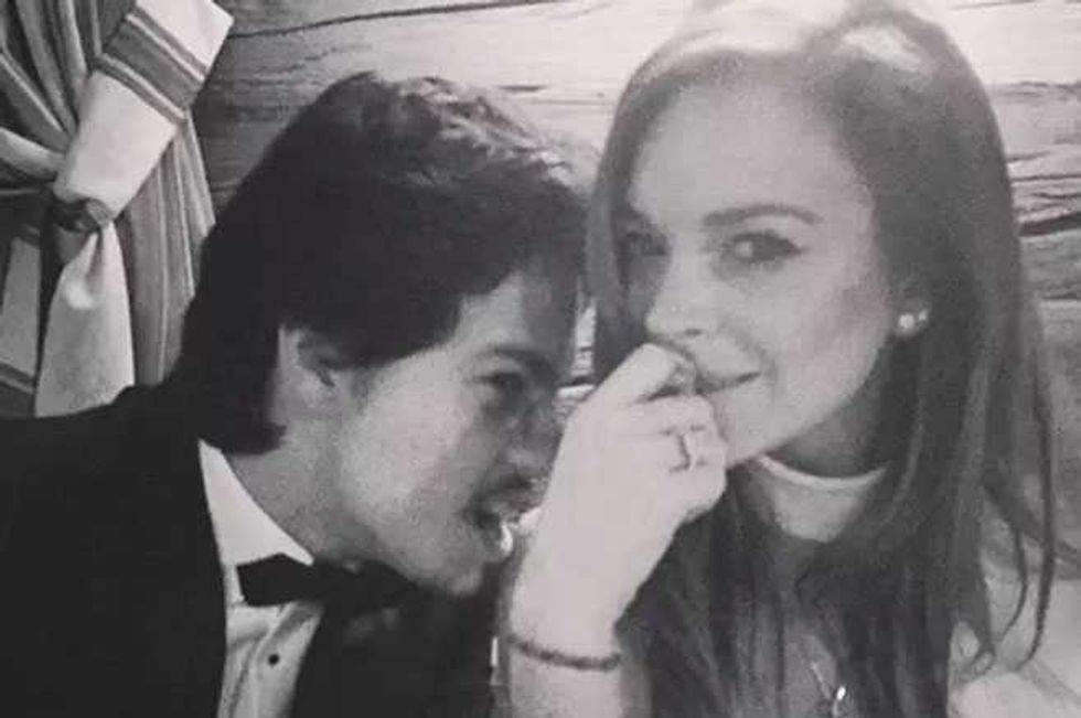 Who Knows If Lindsay Lohan Is Engaged To Her Russian Boyfriend?