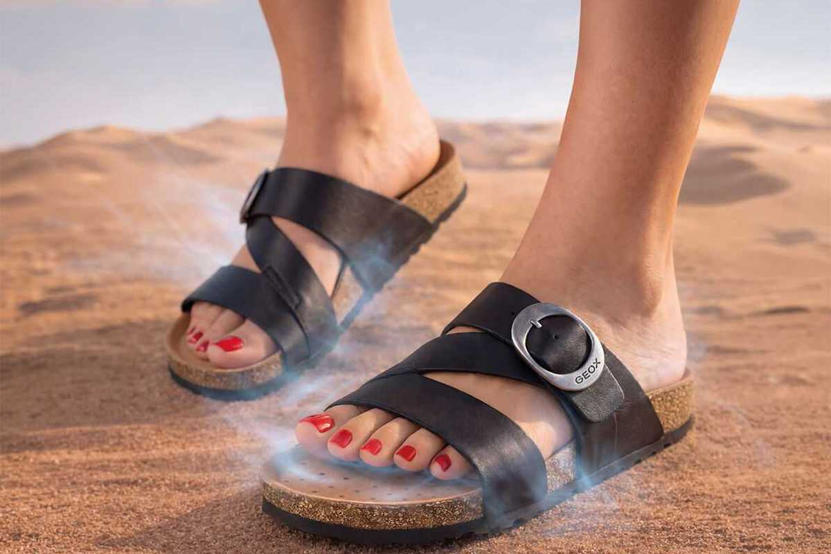 Geox l’ha fatto ancora una volta. In arrivo il sandalo «che respira»