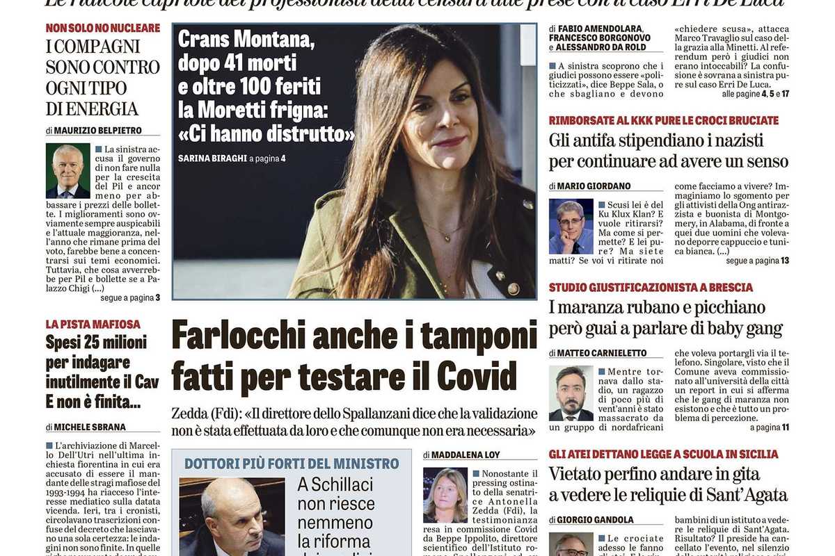 Oggi in edicola