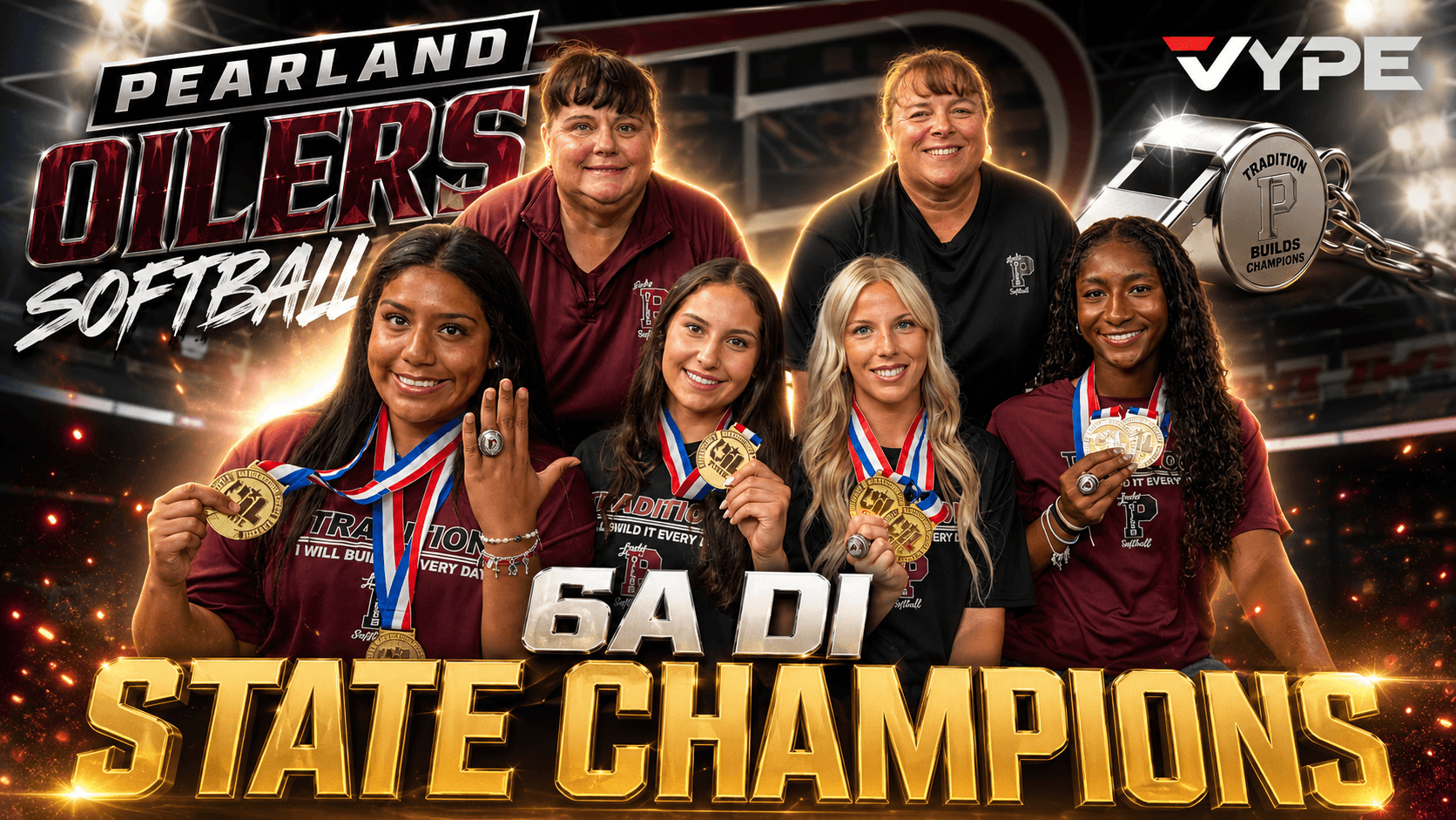 ON MY WHISTLE: History, experience paces Pearland softball to its fourth state title