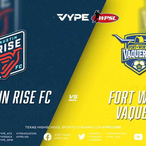 7PM - Women's Soccer: Austin Rise FC vs. Fort Worth Vaqueras