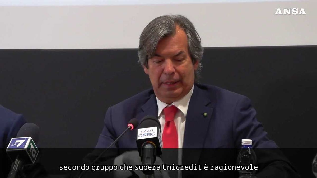 Intesa-Mps, Messina: «Pronti ad andare fino in fondo»