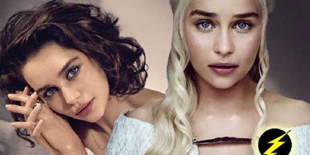 Emilia Clarke strips naked in seriously sexy shoot for US 