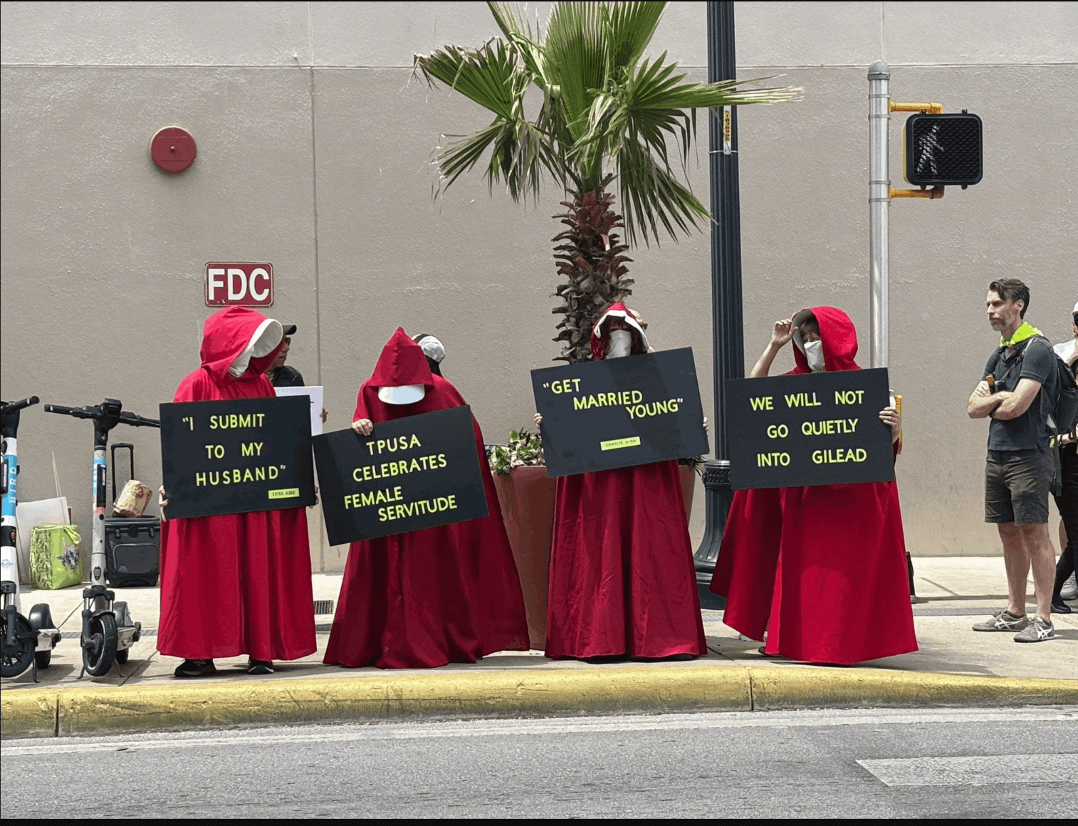 TPUSA demonstration in San Antonio