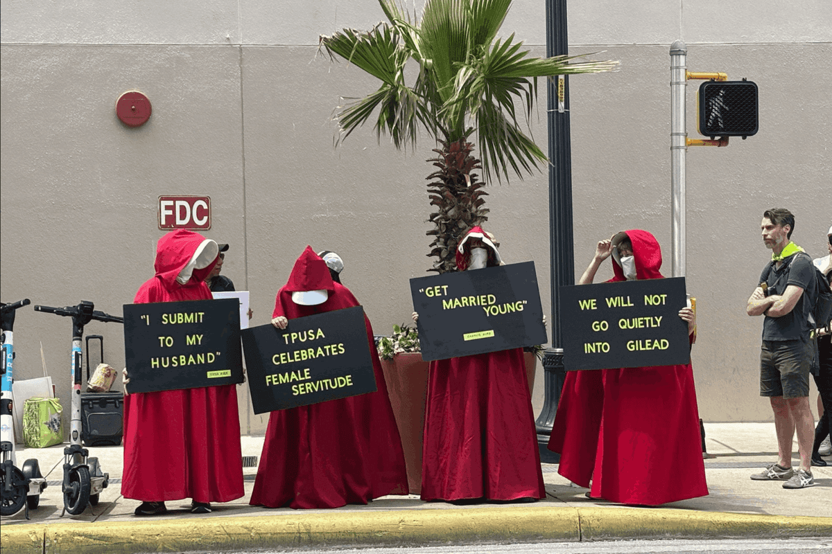 TPUSA demonstration in San Antonio