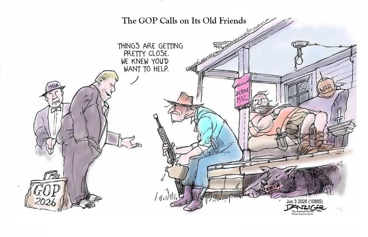 Jeff Danziger cartoon