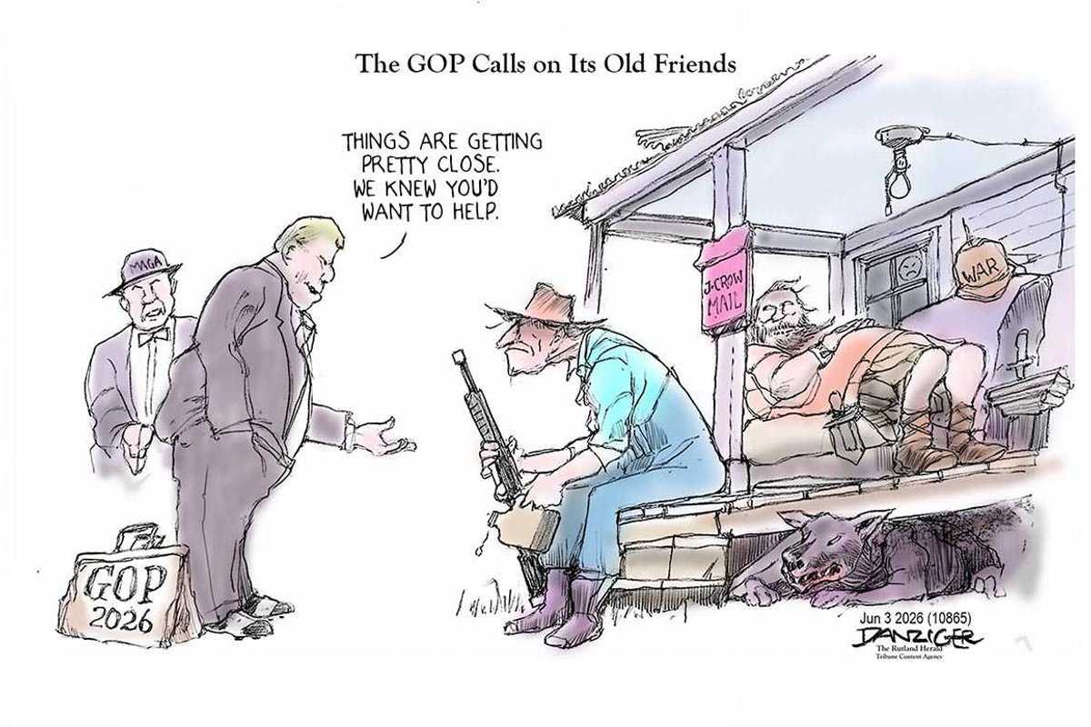 Jeff Danziger cartoon