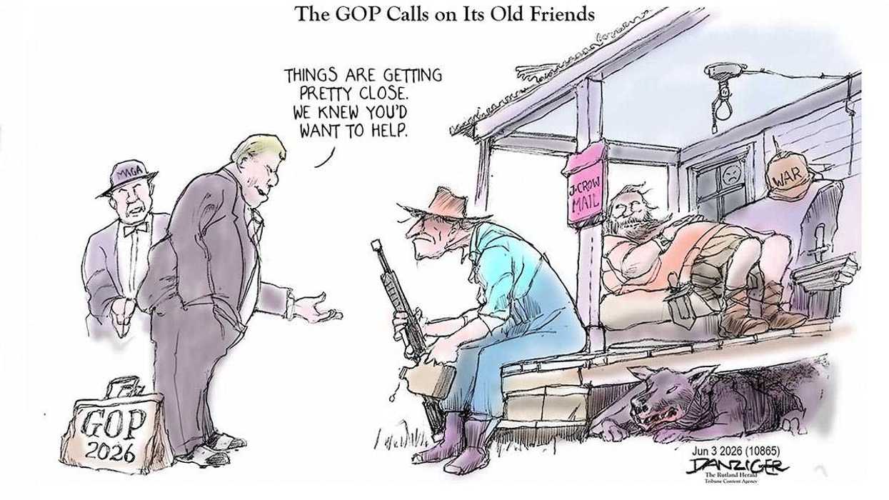 Jeff Danziger cartoon