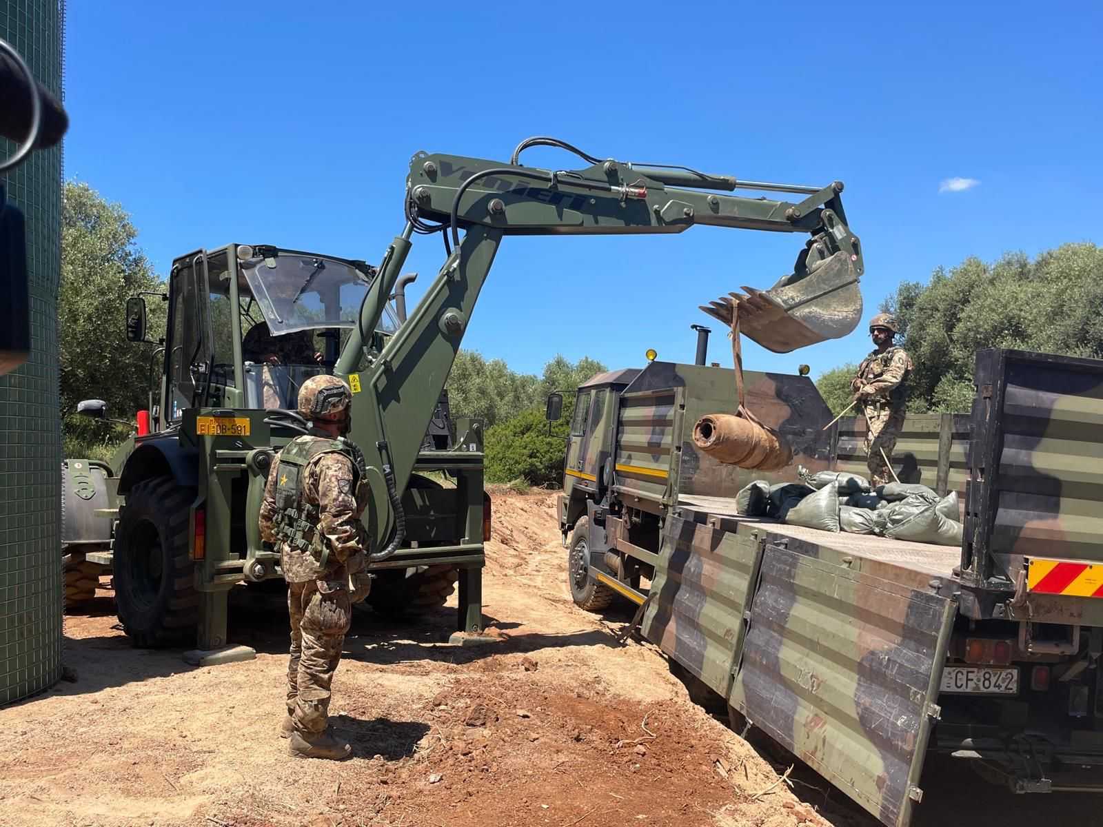 Quando la guerra riaffiora: tre bombe bonificate dall'Esercito
