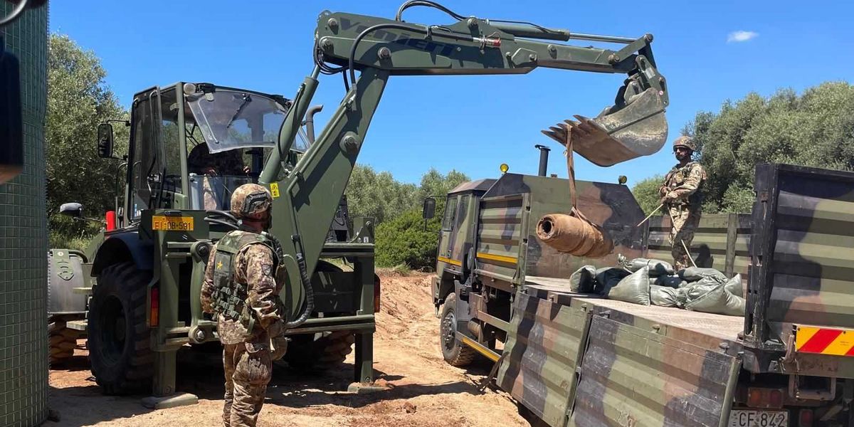 quando la guerra riaffiora tre bombe bonificate dall esercito