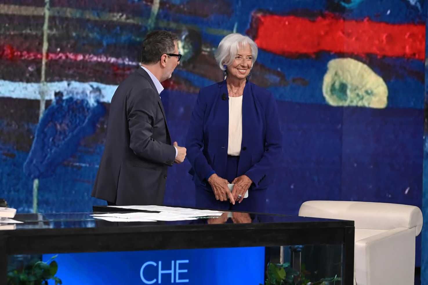 La Lagarde va ospite da Fazio per prendere a schiaffi l’Italia