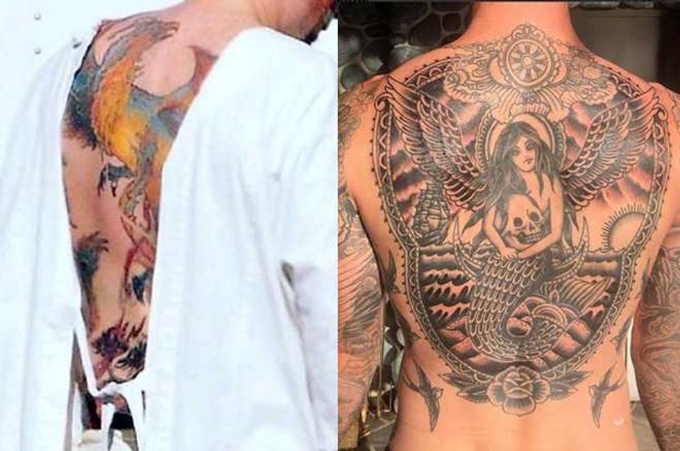 Adam Levine Vs Ben Affleck—Who Has The Most Tragic Back Tattoo?