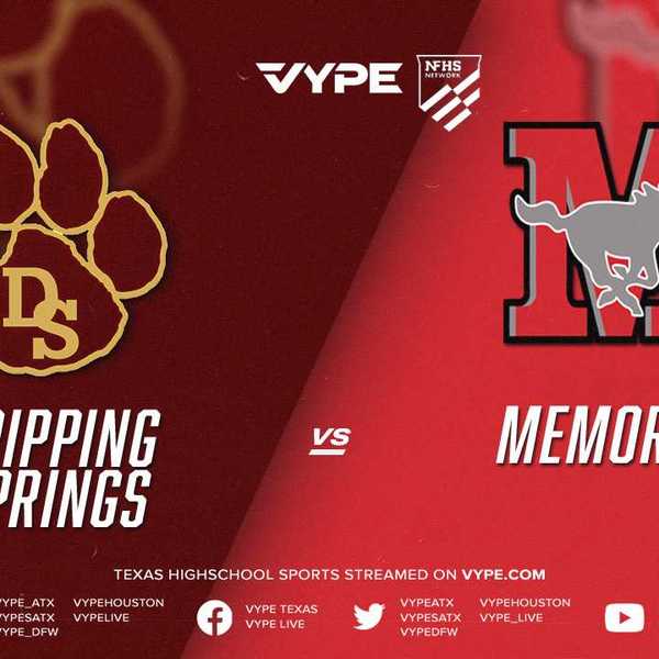 7PM | NFHS – 6A D2 Baseball State Semifinal Game 1: Dripping Springs vs. Memorial