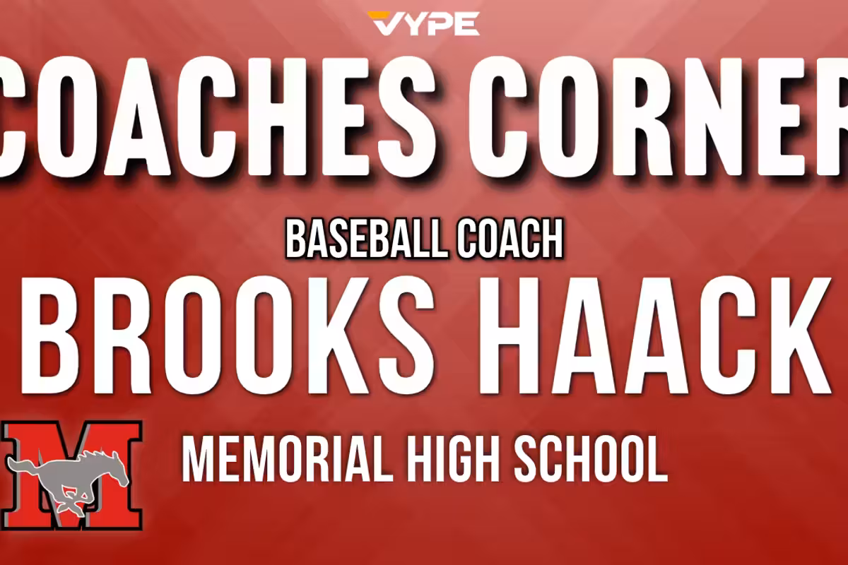 MANY HATS: Haack pushing all right buttons for Memorial baseball while juggling football; family