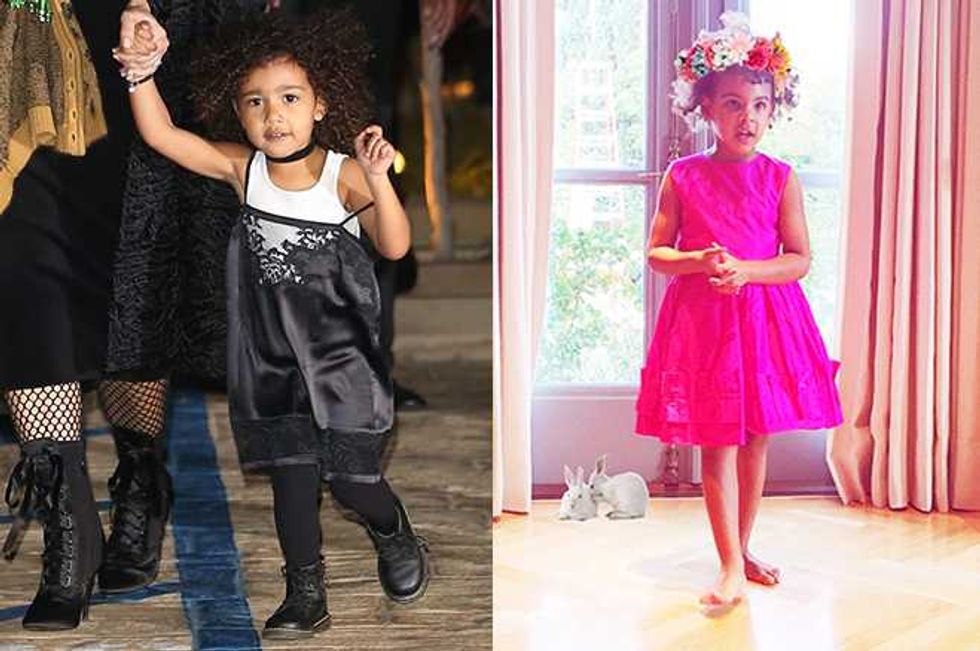 North West Vs Blue Ivy In Toddler Cuteness Smackdown