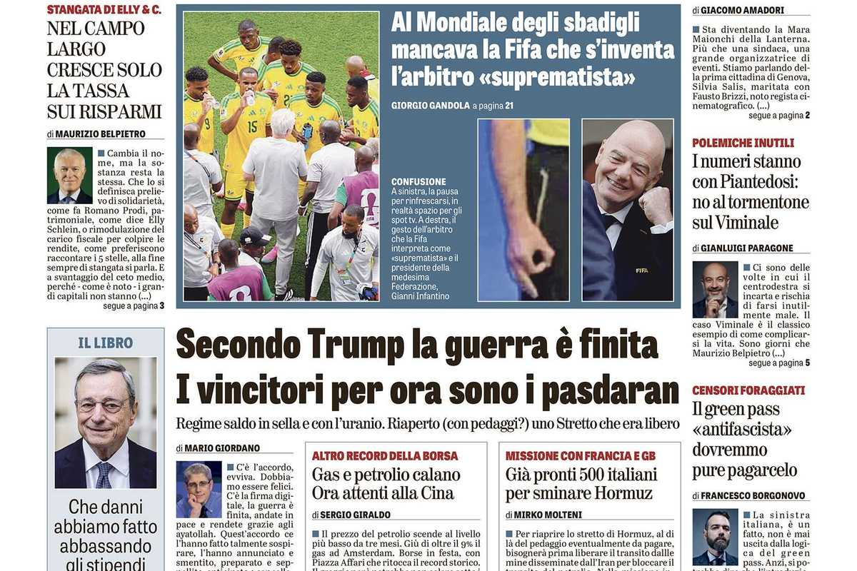 Oggi in edicola